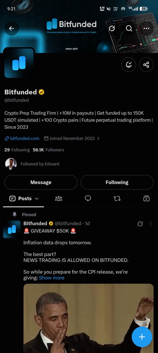 snackankit66's tweet photo. @bitfunded You Luck Me 👈

Tag:
@marvin_agustin 
@babimurati99 
@MrAkushwaha https://t.co/yS42TmITYW