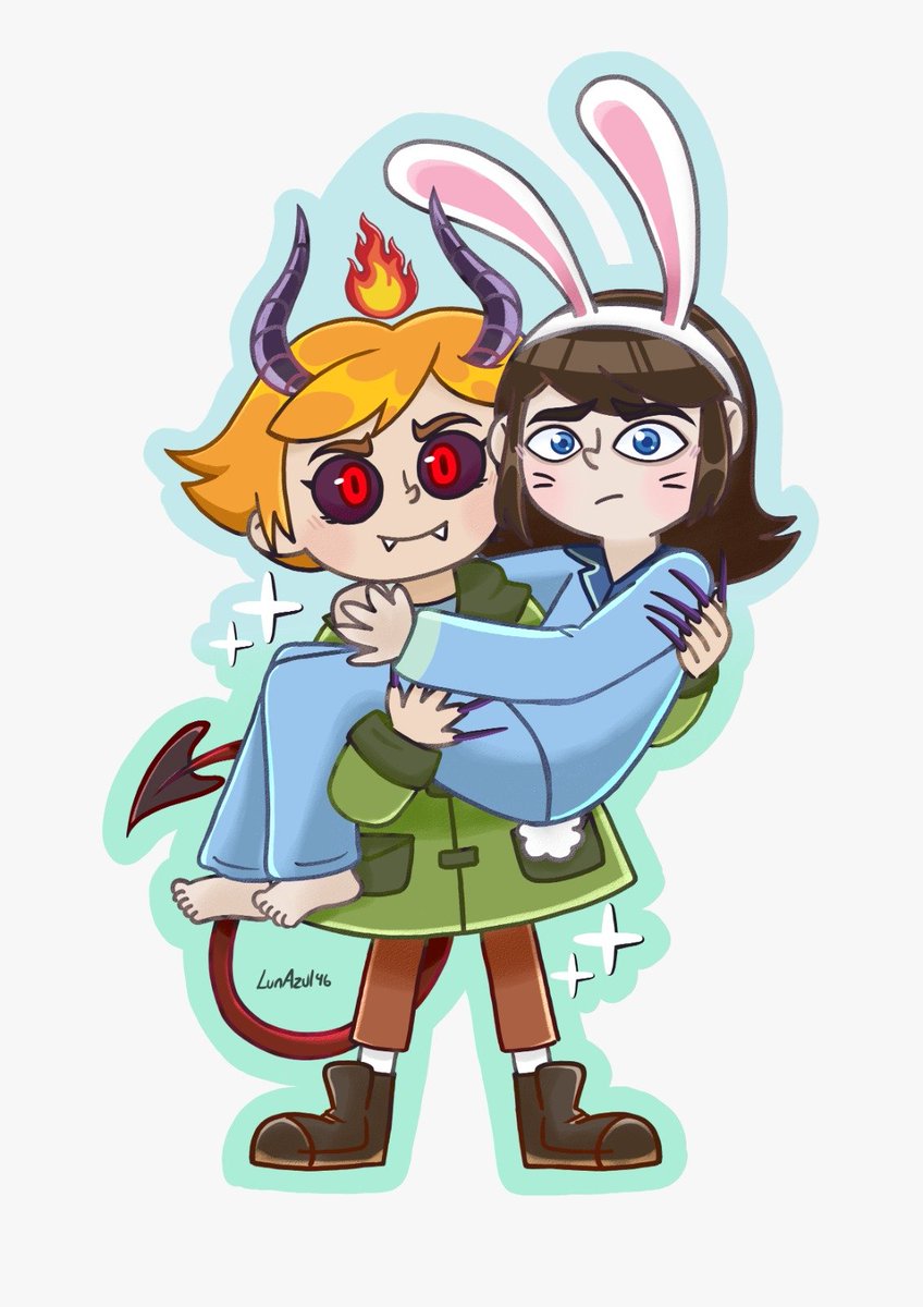 LunAzul46's tweet photo. 😈🐰✨
#hauntedhotel #hauntedhotelfanart https://t.co/wBoQUtxqLE