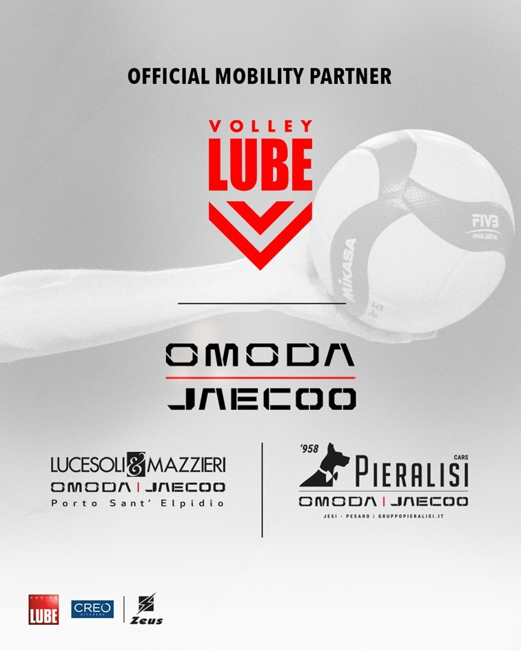 VolleyLube's tweet photo. 🤝 Lube Volley e @omodajaecoo_ita , la partnership ingrana la seconda
#esserelube #cucinelube #creokitchens
https://t.co/fgAdnxwMuY https://t.co/F37BBMkmBx