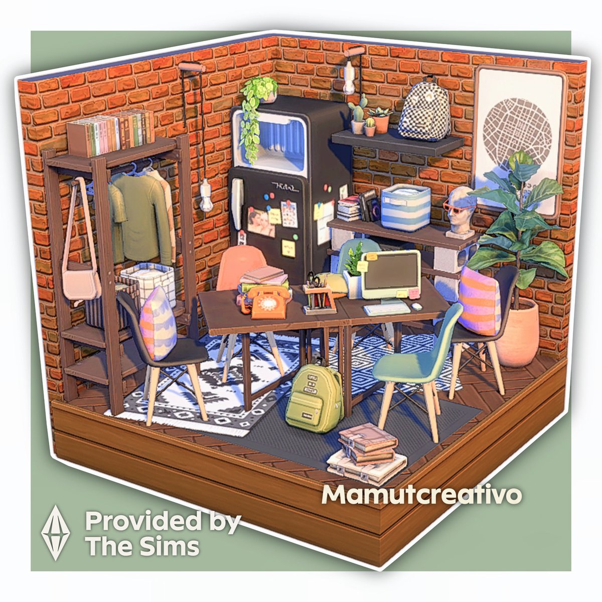 Mamut_creativo's tweet photo. Comienzo Humilde de @SybouletteCC

#ProvidedbyTheSims

Mamutcreativo #SimsPartner

@TheSims @EA_Espana @EA
#EACreatorNetwork
@LosSimsES #TheSims #TheSims4 https://t.co/0Vj2cetGAE