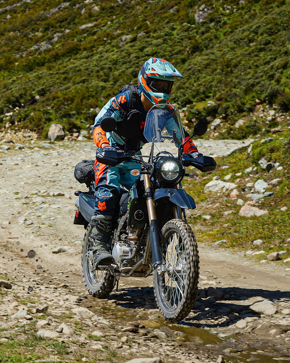 KawasakiUSA's tweet photo. Take on whatever adventure is in store with the new 2027 #Kawasaki KLX300 XPL ABS. Built for exploring on the road and beyond it. 

Discover more at https://t.co/unonSycsmJ. 

#KLX300XPL ABS #GetOutAndExplore #GoodTimes https://t.co/lBqVrYuCKy