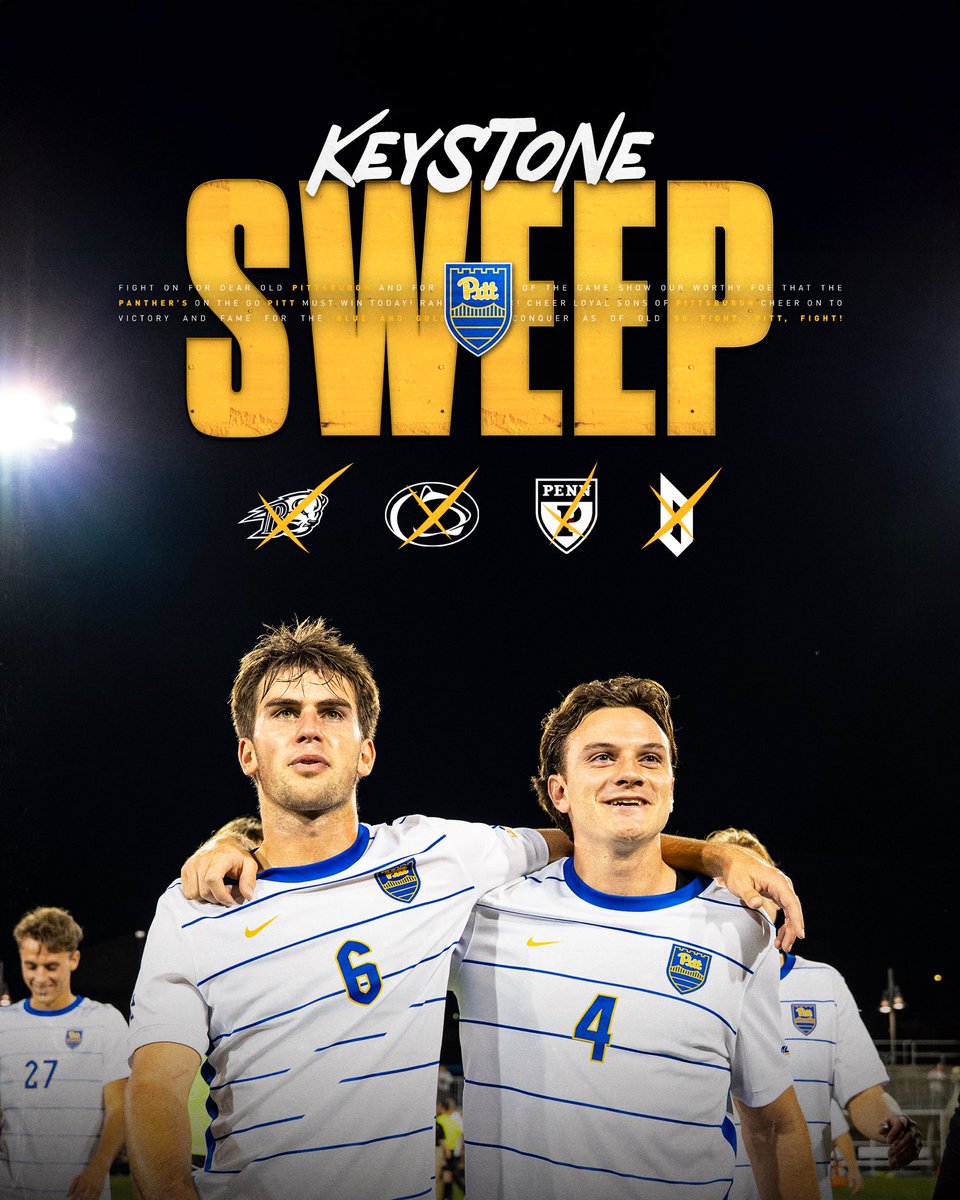 Pitt_MSOC's tweet photo. Claimed the state 😼 https://t.co/o0MHMDIri6