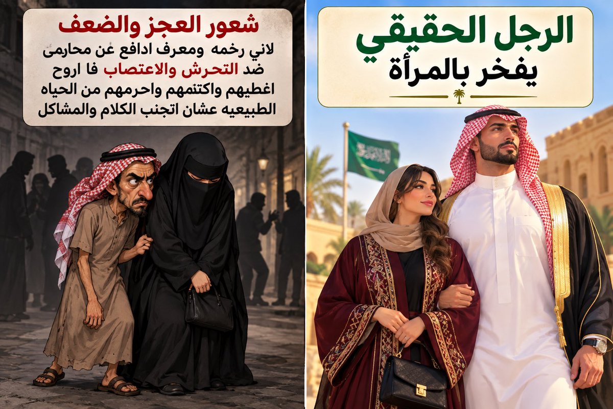 ioioioiillolo's tweet photo. واقع الذكر الرخمة والرجل الحقيقي #٢٠٣٠_بلا_نقاب14 #نطالب_بحظر_النقاب https://t.co/xRMs8qPr8C