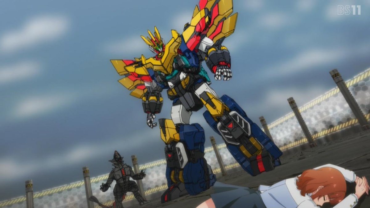 獣王武神ダンデヴァイン 第2話 ツイート画像 1