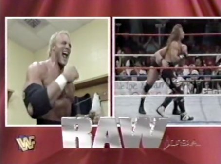JrGrilling's tweet photo. On This Day in 1996:

On Raw, @JRsBBQ called Shawn Michaels battling Stone Cold Steve Austin to by win by DQ.

Mr.Pefect cut a promo for his upcoming match with Hunter Hearst Helmsley.

Jake Roberts defeated Jerry "The King" Lawler

#GrillingJR #WWERaw #AttitudeEra https://t.co/eTYoWo4uA6