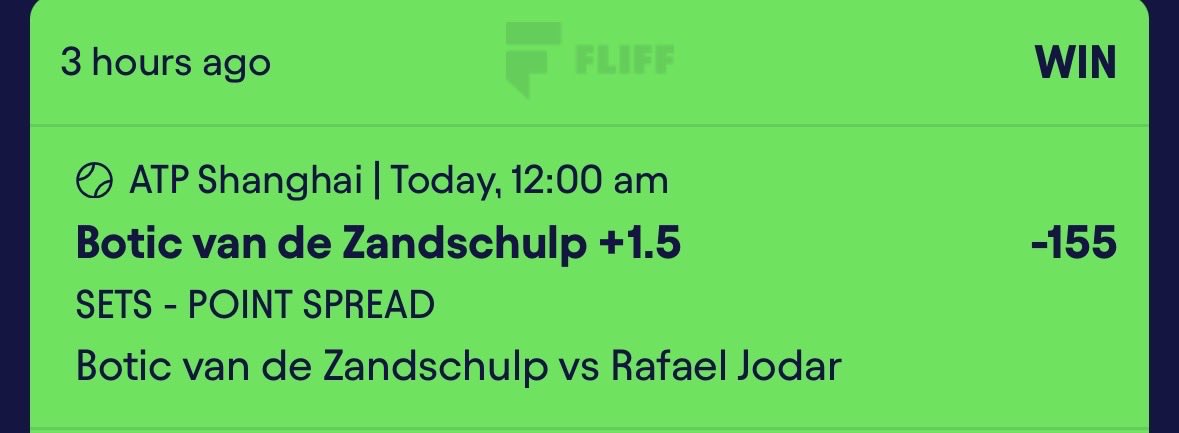 MeerkatPicks's tweet photo. Tennis Bets 10/14
3/4 on wake and Cashes we really do this 
cash the 2.5 u BVD Set 1 point spread 
Tommy paul x 9.5 1st set over 
and Cash the free play
sadly BVD couldn’t get the win but can’t win them all #transparency https://t.co/7CyDTTYVna