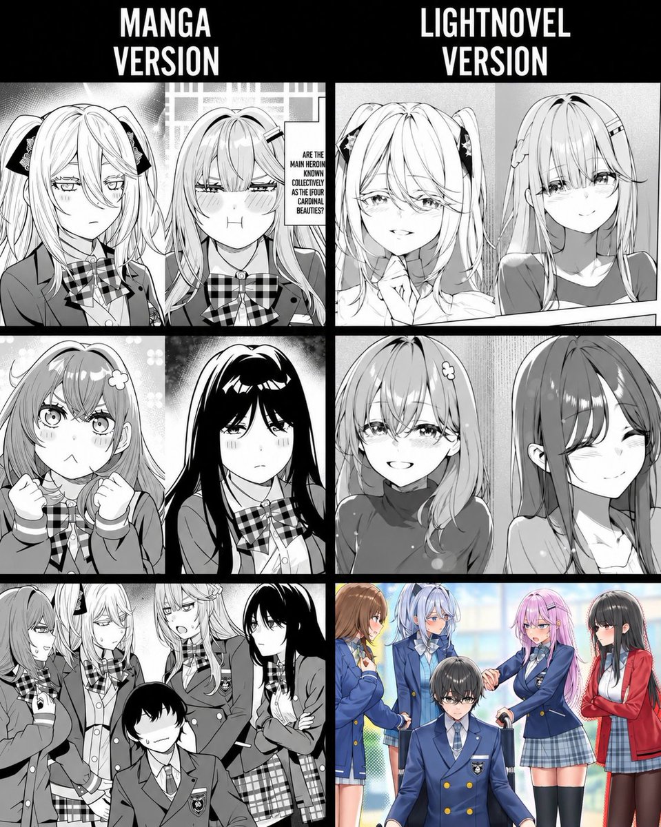 iShrishtiPandey's tweet photo. Lightnovel × Manga adaptation 

Title: Shibou End o Kaihi Shita Gyarugee no Hiroin-tachi ga Ore no [Nikki-chou] o Yonde Himitsu o Shitta Rashii

I reincarnated as Iriya Satoshi, a mob character in a gal game world. But for some reason, the heroines are worshipping me?!

And to make matter worse, every single one of them is a complete yandere...

"I'm sorry. Please don't throw me away. Don't hate me."

"...I only have eyes for you. We'll be together forever, right?"

The actual protagonist is right there, so why are they all coming after me?!

By the way... where did my [Diary] go?