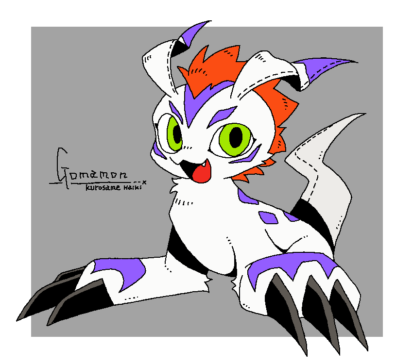 kuroHaiki's tweet photo. オレのお気に入りのデジモンはゴマ���ンです
イラストは2023年のもの(7.15.2023) https://t.co/cJjlqcNV6z