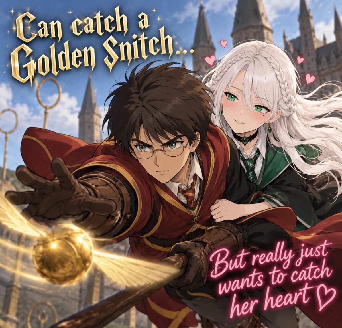 boywhoyearned's tweet photo. The real golden snitch was always her 🥹 https://t.co/VabwDYDZ8y