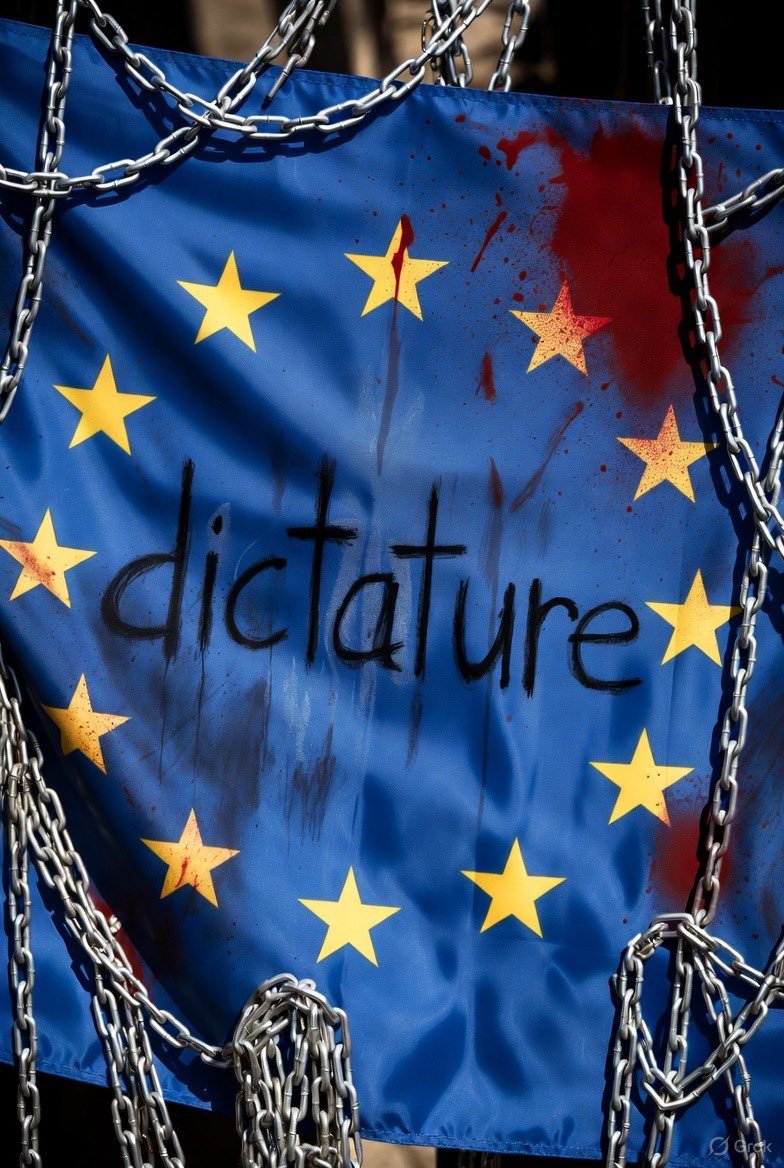 NitZ6po's tweet photo. @vonderleyen #FuckUE ๐
#Frexit โ
#FuckVDL ๐ https://t.co/mKkrFKVYwA