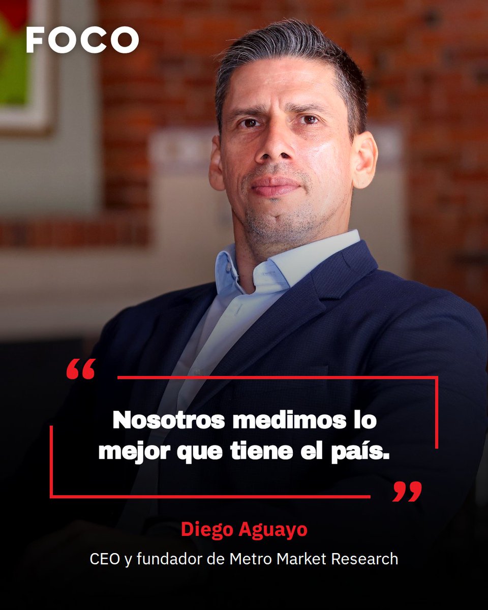RevistaFocoPy's tweet photo. #empresariales 🔎📈
Diego Aguayo, CEO y fundador de Metro Market Research, explica cómo la investigación de mercado se convirtió en una herramienta estratégica para ayudar a los inversores a detectar oportunidades.

📲 https://t.co/lEIB0eOX2y
#focobusiness https://t.co/w1rXMWoCHR