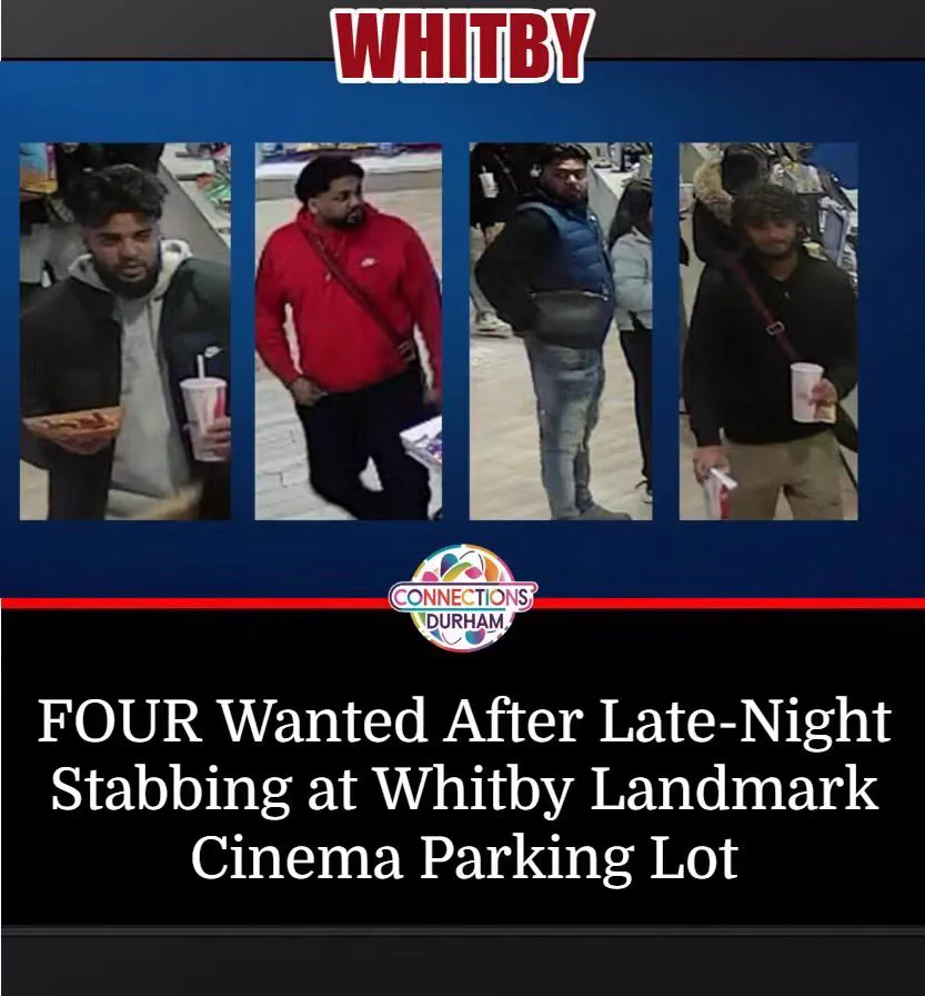 Police Seek Public Help to Identify Four Men in Whitby St...