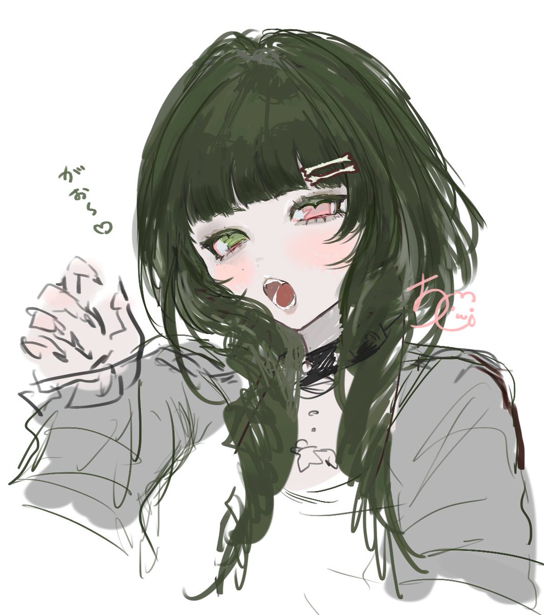 crown_o_'s tweet photo. ＃OC　#illustrationㅤ 
骨 https://t.co/ibe7m5GZ7A
