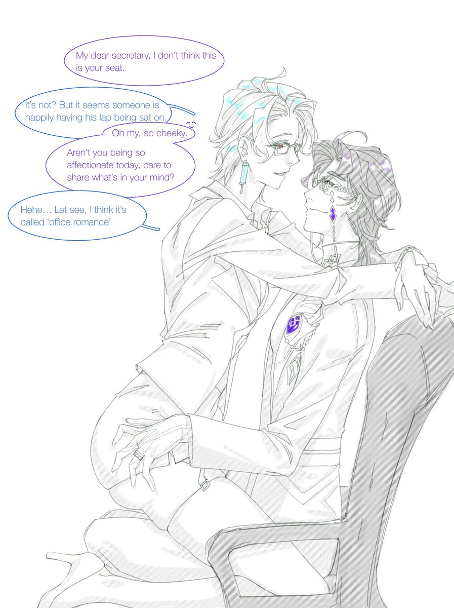 Tou_KungK's tweet photo. Kinktober Day 14: roleplay

Lord Regrator's new secretary
#panttore #แพนดอท #潘博 https://t.co/viUWRqGomv
