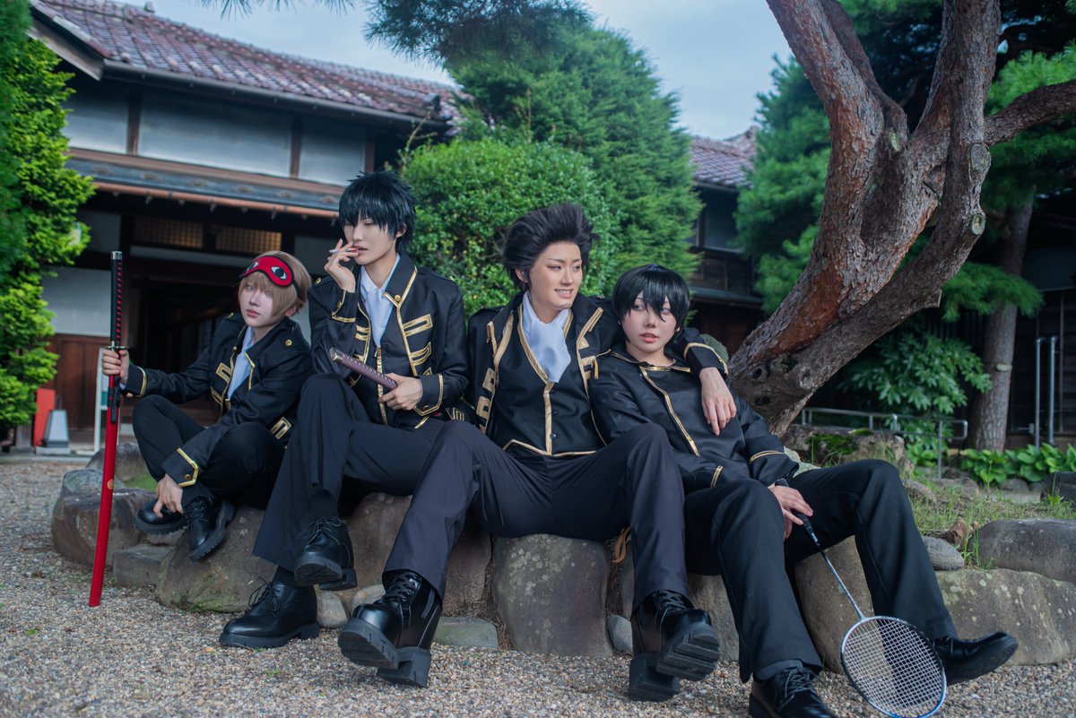 aoesan_'s tweet photo. cos / 銀魂 gntm 
　
真選組
　
photo @nukko_nunu https://t.co/a68ATcatf1