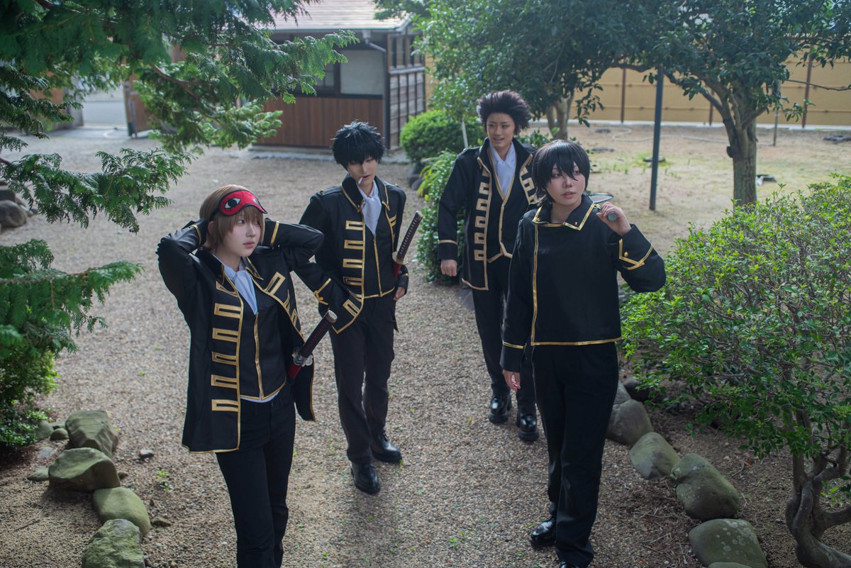 aoesan_'s tweet photo. cos / 銀魂 gntm 
　
真選組
　
photo @nukko_nunu https://t.co/a68ATcatf1