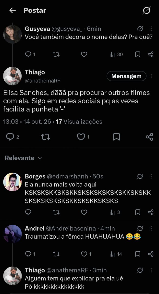 anathemaRF's tweet photo. O dia em que eu destruí a inocência de uma jovem fêmea kkkkkk 😂😂😂😂😂😂😂😂😂😂😂😂😂😂😂😂😂 https://t.co/hUMIAhua3n