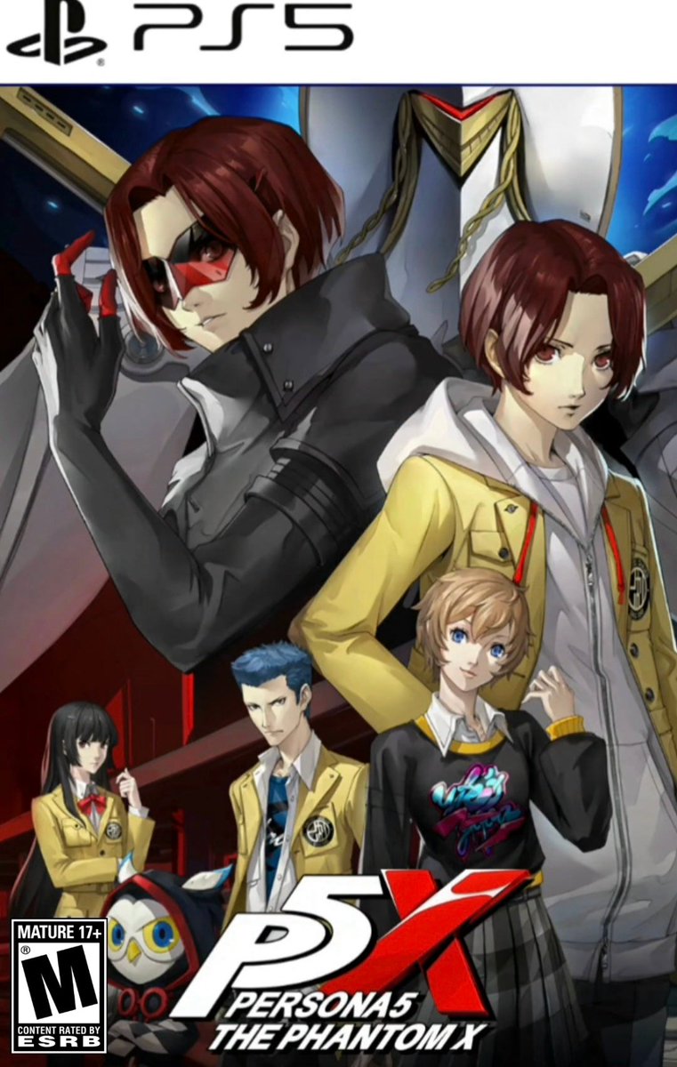 P5XLoverNumber1's tweet photo. Persona 5 The Phantom X Physical Edition isn't real it can't hurt you Persona 5 The Phantom X Physical Edition https://t.co/NKgYR83UQ9