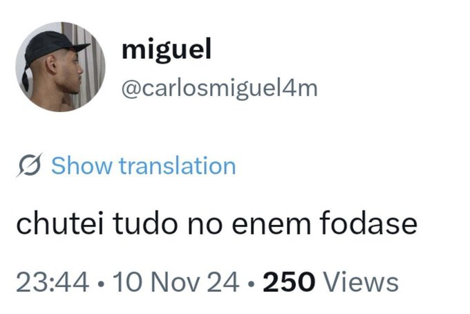 leyhp_'s tweet photo. @carlosmiguel4m @stylinfinitx Ele não teve oportunidade, você teve a oportunidade nas mãos e jogou fora. https://t.co/0HzPZZ6UQJ