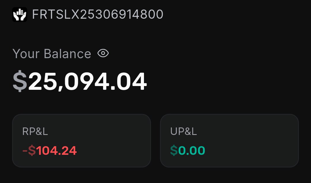 Samarth_Trades's tweet photo. @Tradeify Update 📊

Yesterday, I didn't take any trades as I was busy with other work.

Today, I planned a sell on Gold before the news, but unfortunately my SL got hit. 📉

Direction was right, but timing wasn't.

❌Today  P&amp;L: -$104.24

Part of the journey. On to the next! 💪 https://t.co/ETn4ALYJzz