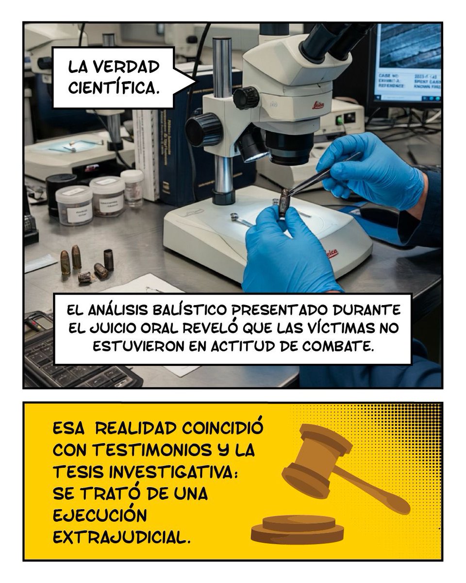 FiscaliaCol's tweet photo. La investigación de la Fiscalía permitió reconstruir el recorrido del engaño y aportar testimonios y pruebas técnicas que desvirtuaron esa versión. Por su participación en el plan criminal y en una falsa desmovilización, Yarleny Muñoz Franco fue condenada, en primera instancia, a 55 años de prisión por tres homicidios en persona protegida y fraude procesal.