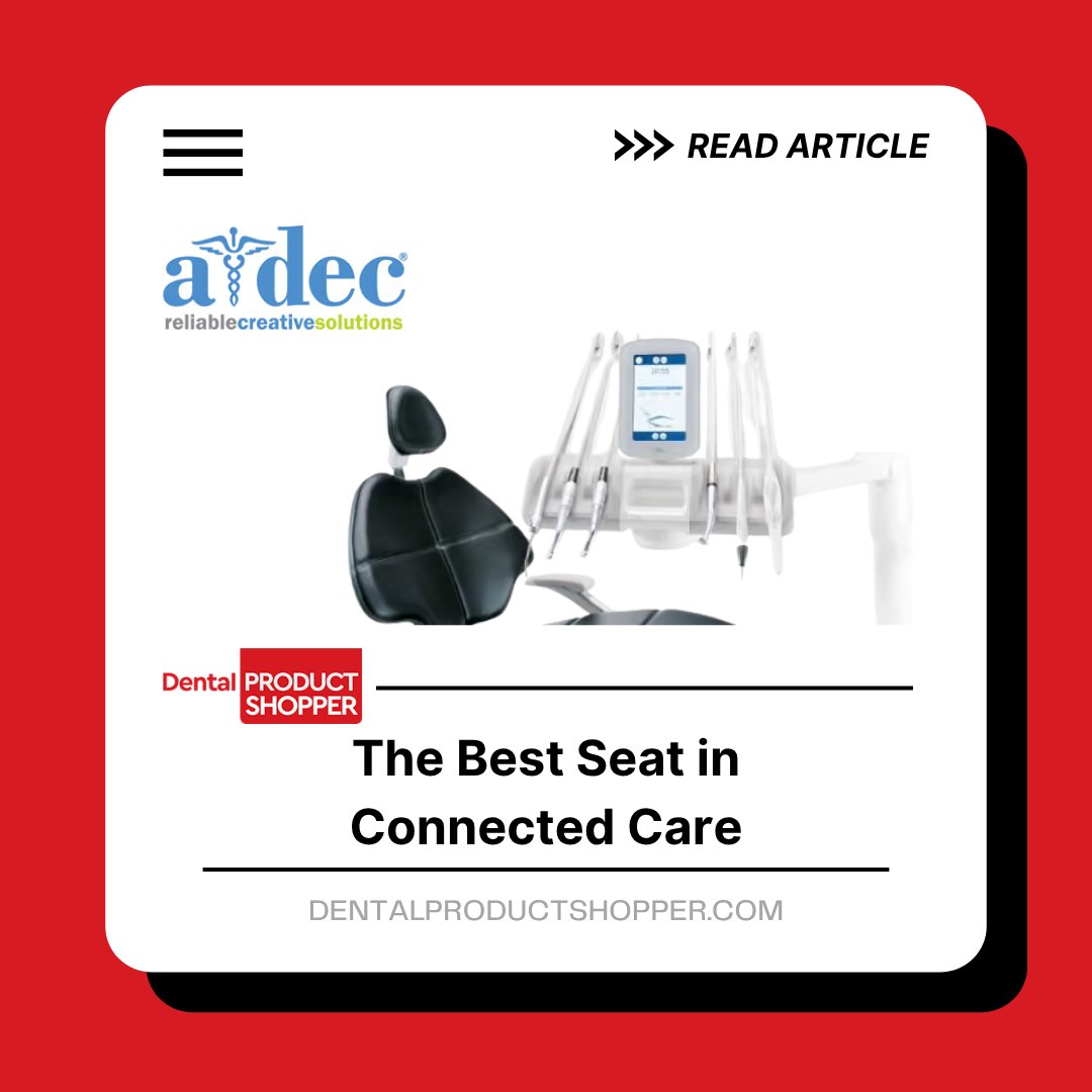 DentalProducts's tweet photo. Building a second practice from the ground up, Dr. Joe Chichetti went all-in on fully integrated A-dec equipment, and so far, it's exceeded his expectations.

Read the full article: https://t.co/k4q6tEq7Pr

Learn more: https://t.co/L7AyFnnWEt

@AdecDental https://t.co/DrJPr3hp2V