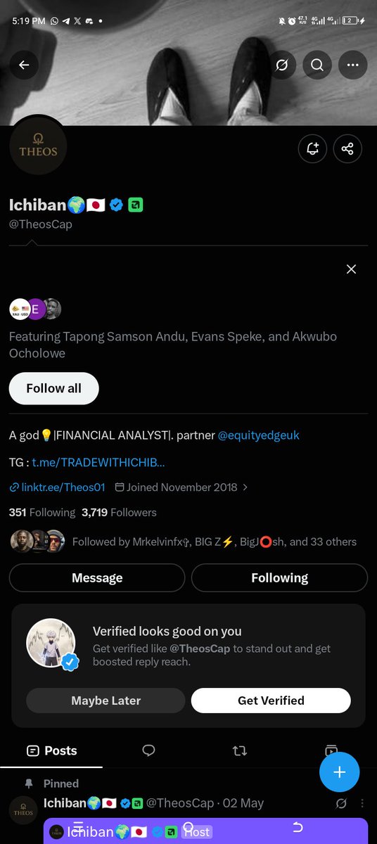 Theright_persin's tweet photo. @starkhubz @Danieltrades @berkayglife @EquityEdgeUK @TheosCap @_LearnerDamie @Diantrades @Dioslev @hirabjay All done @starkhubz https://t.co/uvJao0ZEeD