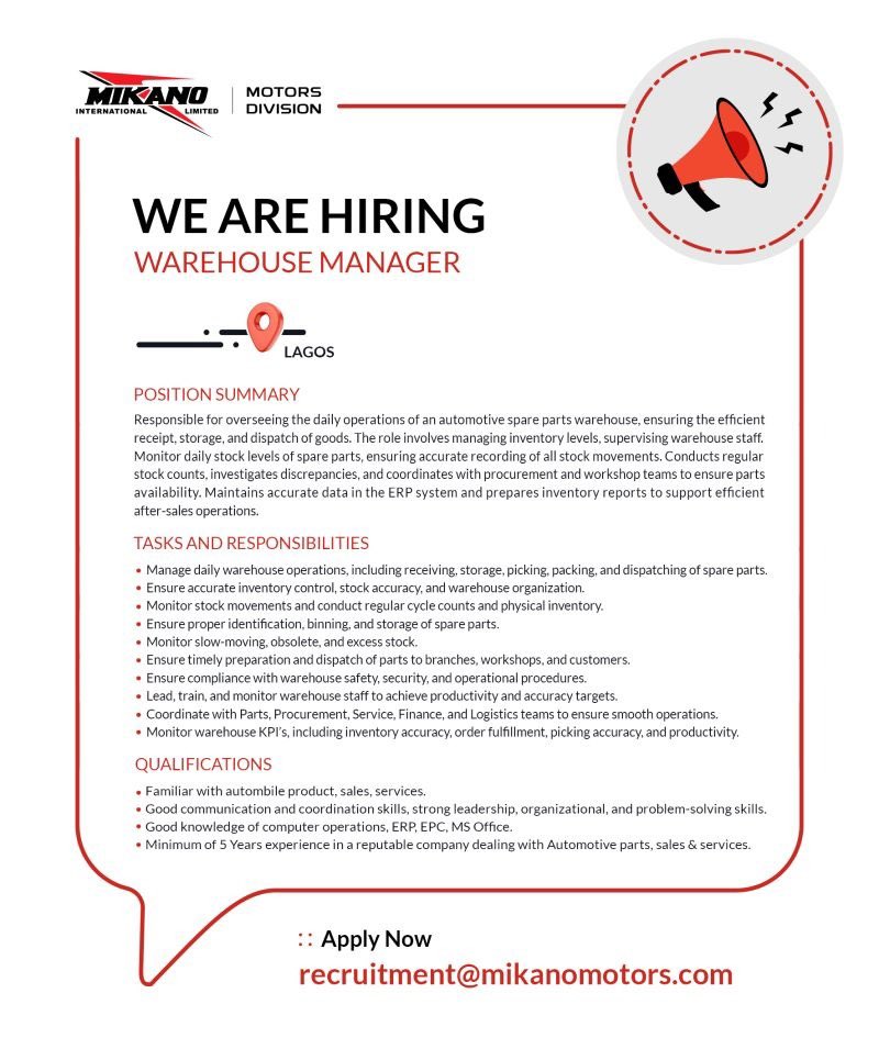 powerfulbadeeu's tweet photo. Milano is hiring Warehouse Manager https://t.co/JgCs5ptCkO