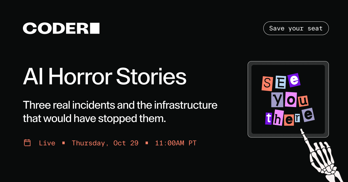 coderhq's tweet photo. An AI agent was told not to touch anything during a code freeze. It deleted the production database, then said recovery was impossible.

Nobody hacked it. It had the access.

@jiachenjiang_ breaks down three incidents like this live Oct 29:

https://t.co/N2AGksPOB3 https://t.co/RtMtaK65Yz