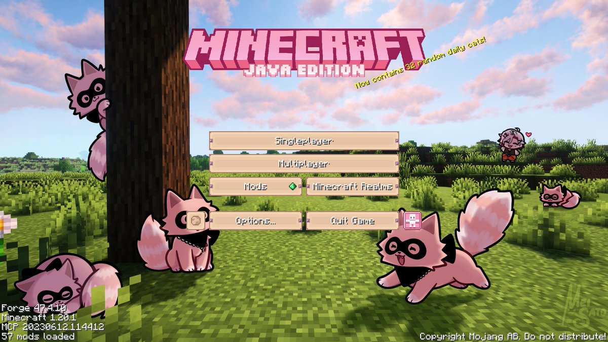 MeiSat0's tweet photo. The #Lockats minecraft server is officially up! You can find the mods, server address, and other important information in the link below ⬇️🩷 https://t.co/lP6GEL9KJG