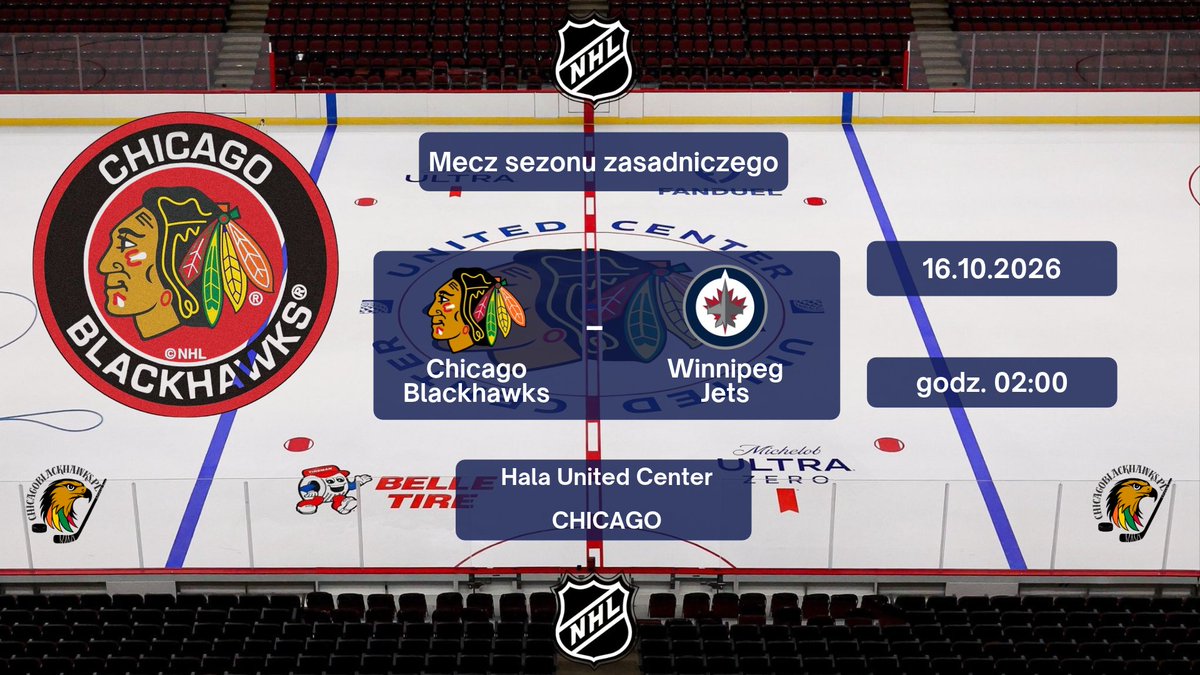 blackhawks_pl's tweet photo. Najbliższy mecz Blackhawks

#Blackhawks #NHLpl https://t.co/3bI5VxCqxf