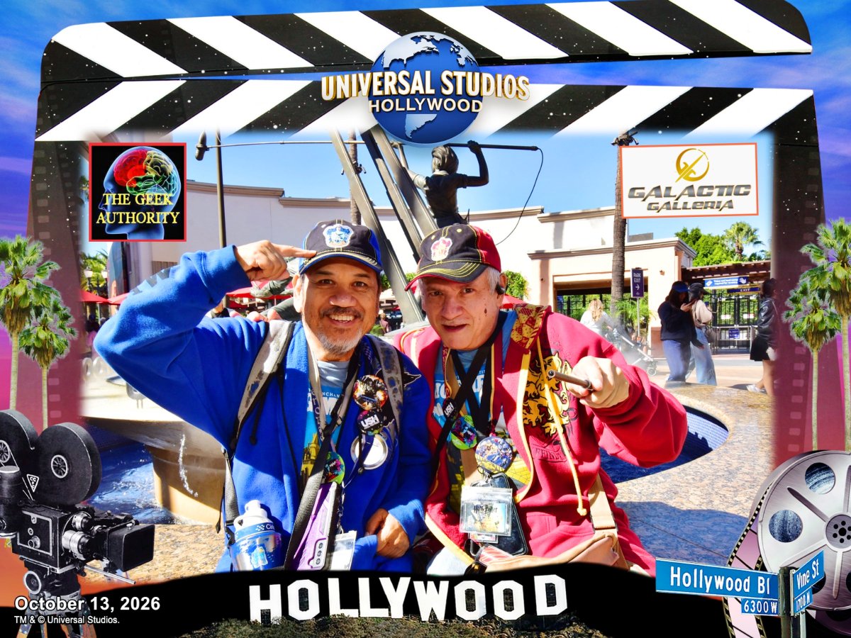 GeekAuthority's tweet photo. Fun at #UniversalStudios @UniStudios with making movies, #BartSimpson, Kevin of the  #Minions and fun times 'on the set'!
🎬🎬❤️🧡💛💚💙🩵💜🎬🎬
https://t.co/vpEgwo0rUK 
https://t.co/EIiLkdfmlR 
@galacticgalleria
@GeekAuthority https://t.co/liq5zb8Tan
