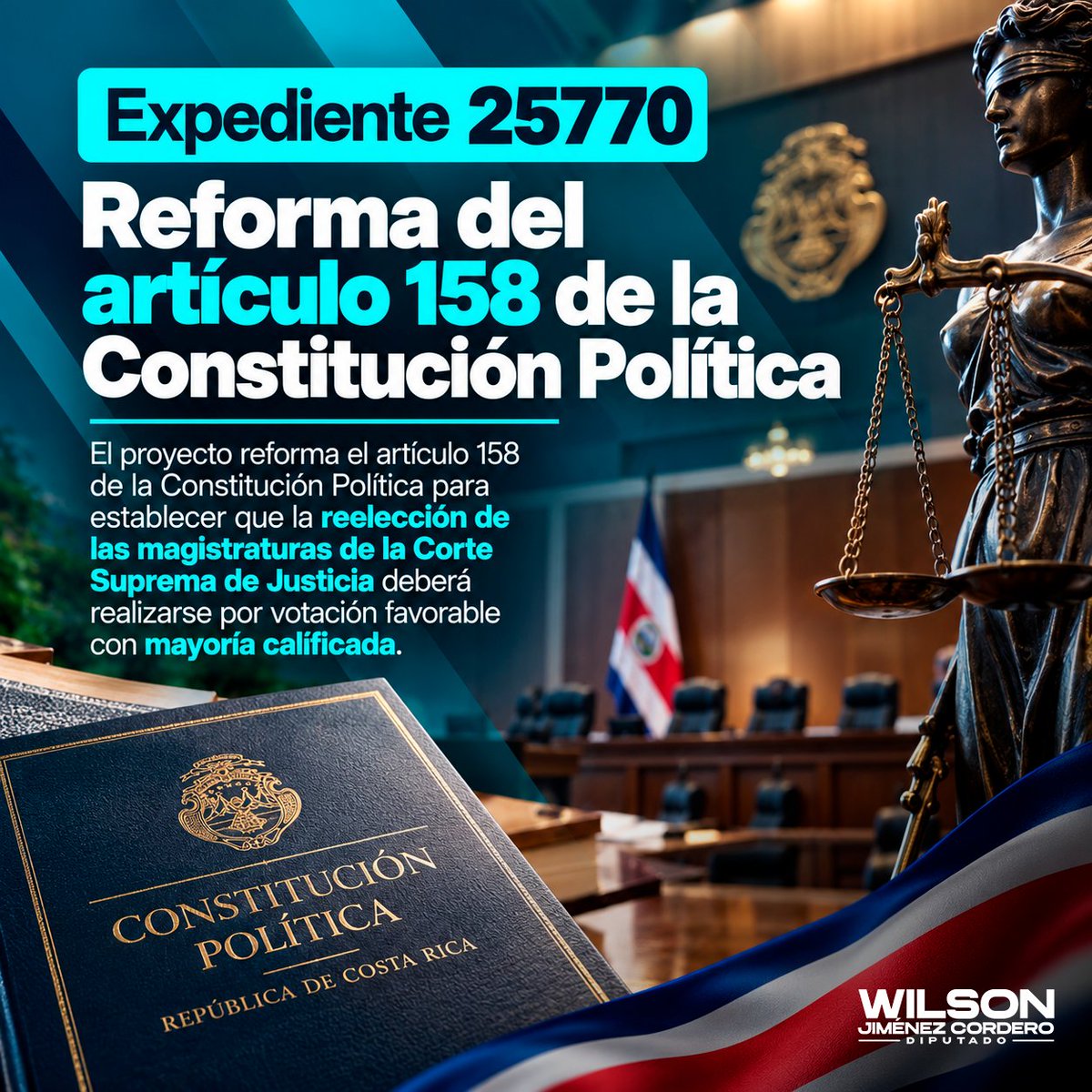 WilsonJimenezCR's tweet photo. 📄🇨🇷 ¡Seguimos trabajando y presentando propuestas para Costa Rica!

Desde la Asamblea Legislativa, hemos impulsado iniciativas que buscan fortalecer nuestras instituciones, mejorar el bienestar de las familias y atender las necesidades de nuestras comunidades. https://t.co/GCMwi9KuPJ
