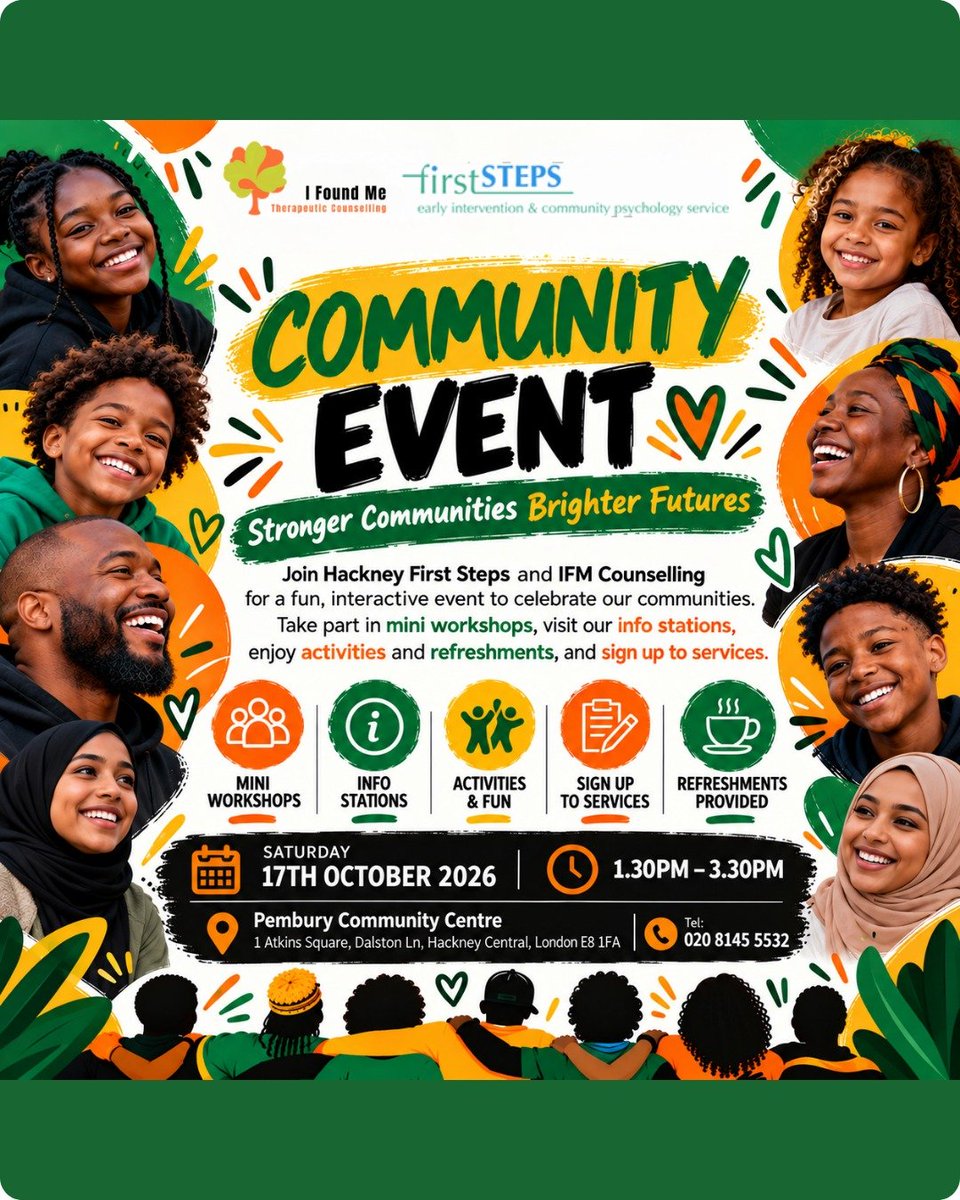 susorunge's tweet photo. Get down to this community event if you can .....let's work together👥🫂
Come on Hackney ! https://t.co/gkYRI7CsOu