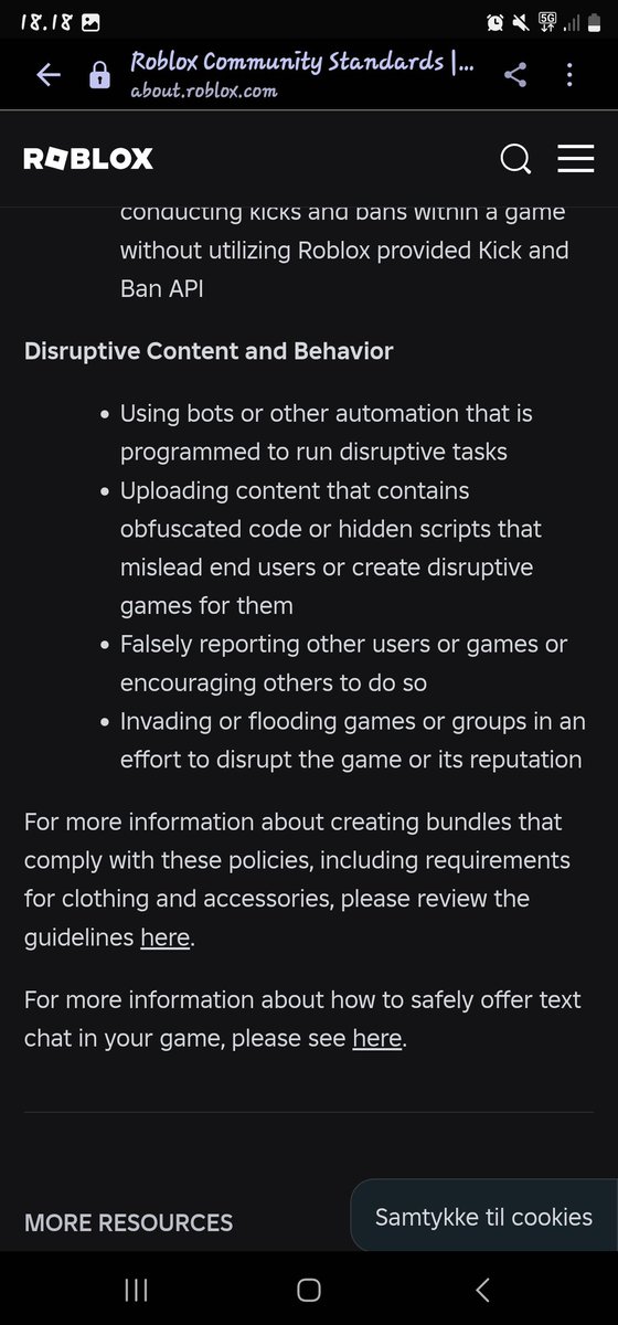 millie_nb7's tweet photo. Day 2 of trying to get some actual human contact and recovering my account of +10 yrs..
Yet an other dead end saying ive been Misusing Roblox System?..
Ive done none of the listed things &amp; ive never done anything through other accounts. I always use the wifi where I live.@roblox https://t.co/CHKZPyjcya