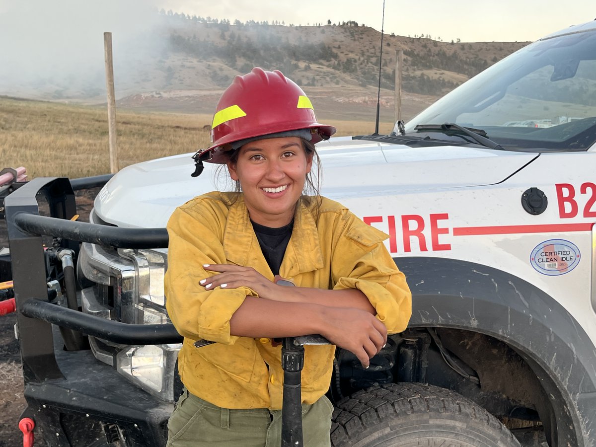 NorthernStateU's tweet photo. Elspeth Rittberger, a junior studying special education at #NorthernStateU, is balancing college, ranch work and serving her community as a firefighter — all while pursuing her dream of becoming a teacher.

🔗 Read Elspeth’s story: https://t.co/RxKbHGTYQw

#ExperienceNorthern https://t.co/JJNIUI2QSL