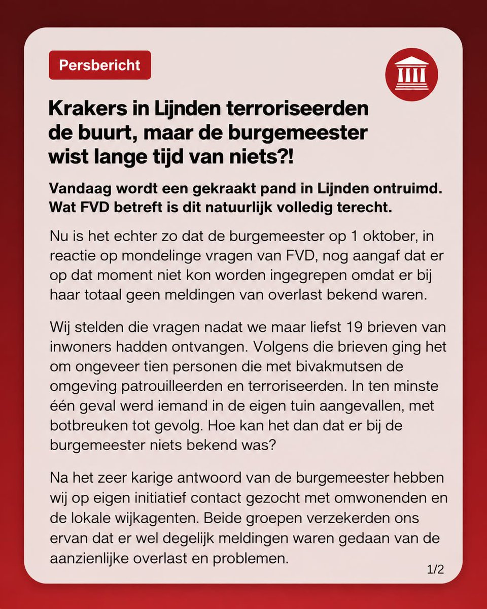Ontruiming krakerspand in Lijnden