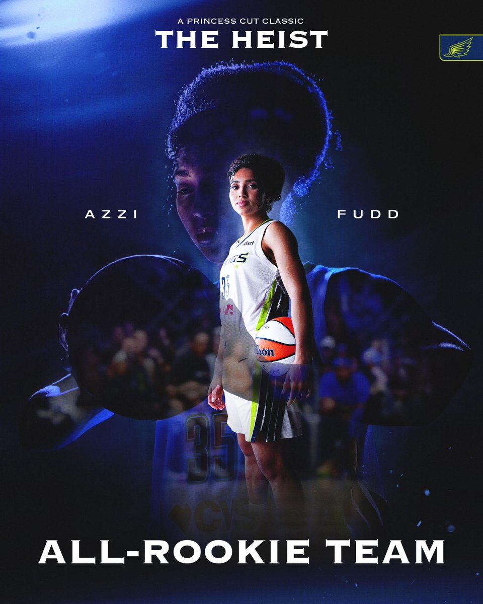 DallasWings's tweet photo. Add WNBA All-Rookie Team to Azzi Fudd's accolades 👑

Congratulations, Azzi! 💙 https://t.co/Nqj0yKktJS