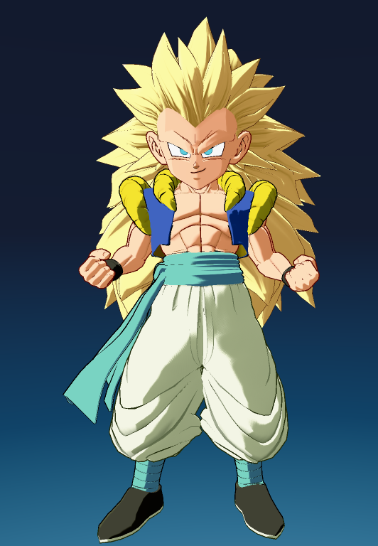 MrDumke's tweet photo. SSJ3 Gotenks in the style of DB Gekishin Squadra (Pre Overhaul) https://t.co/ao0LGbDd27