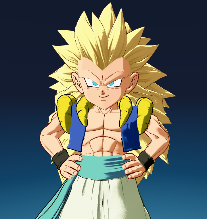 MrDumke's tweet photo. SSJ3 Gotenks in the style of DB Gekishin Squadra (Pre Overhaul) https://t.co/ao0LGbDd27