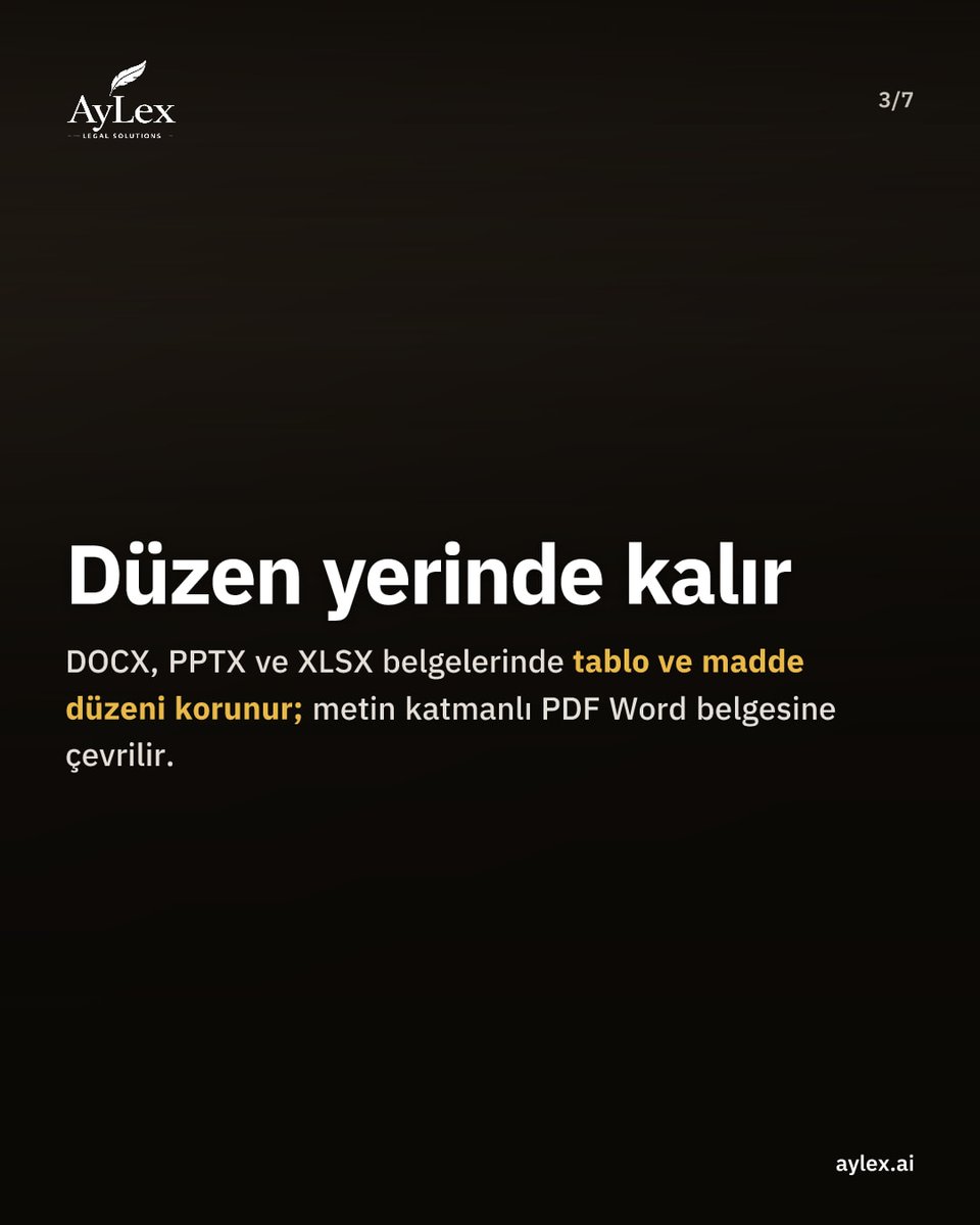 AyLexHukuk's tweet photo. Sözleşmeyi düz metin olarak çevirttiniz; tablo ve madde düzeni dağıldı.

AyLex Hukuki Çeviri, Word, PowerPoint ve Excel belgesini düzeni korunarak çevirir.

Metin 20.000 karaktere kadar; dosyalar saklanmaz.

#hukuk https://t.co/7MPZqxegNo