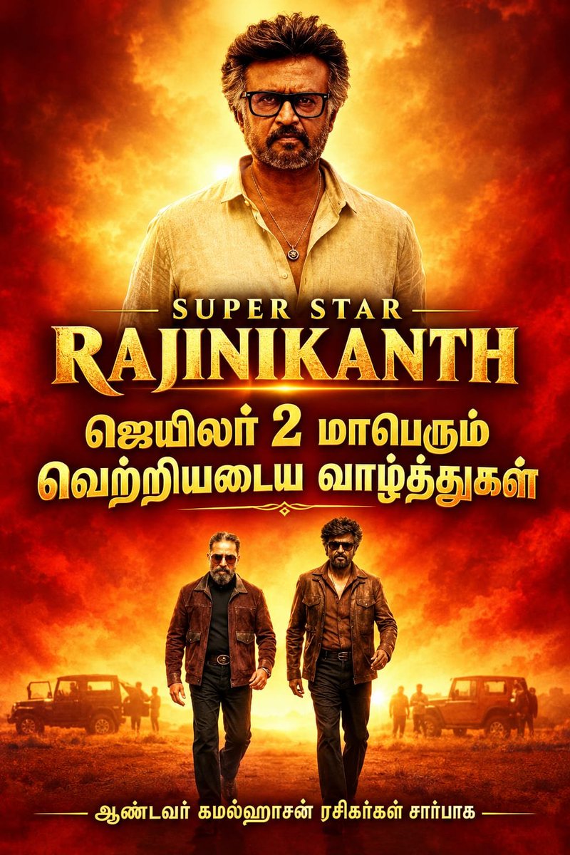 iganeshsai's tweet photo. நற்பணி நாயகன் கமல்ஹாசன் ரசிகர்கள் சார்பாக மகத்தான வெற்றி பெற மனமார்ந்த வாழ்த்துகள்...!

#Jailer2onOct15 
#Rajiikanth https://t.co/jEhGjESEEu