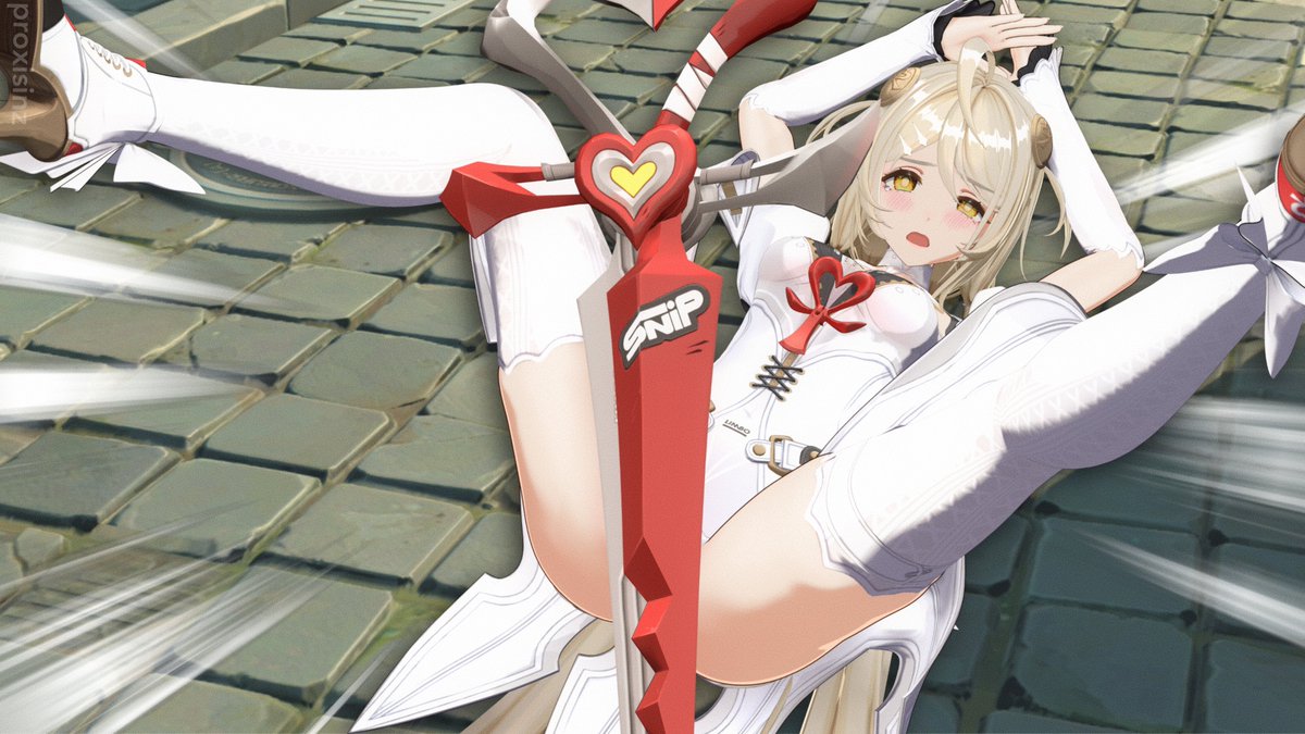 proxisinz's tweet photo. Oof! This clumsy little cutie Phoenix 🐦‍🔥🥰

#zzz #zzzero #ZenlessZoneZero‌ https://t.co/wWABlRr8PT