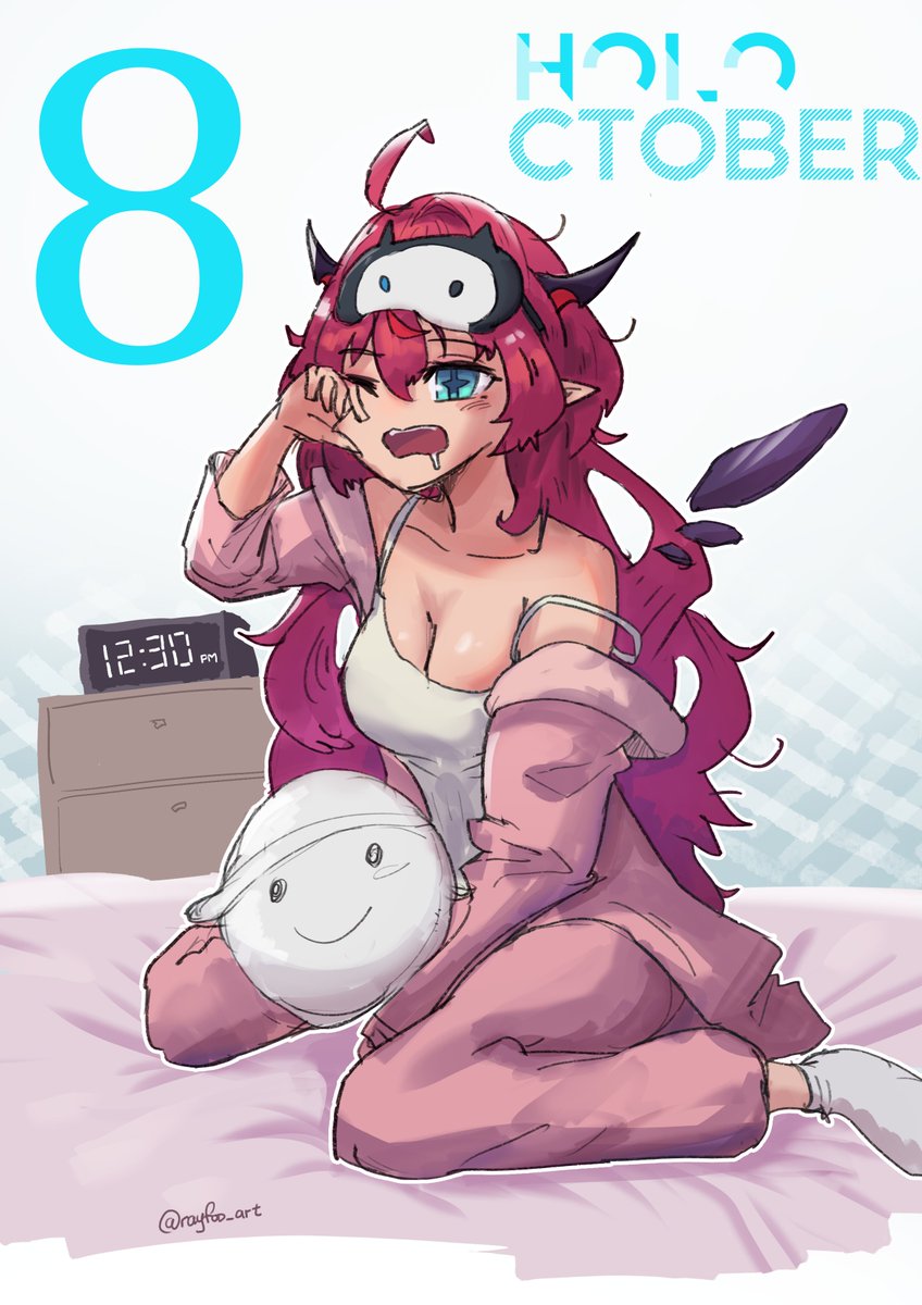 rayfoo_art's tweet photo. Day 8 - SleepweaRyS 💤
#IRySart #holoctober https://t.co/rFIjFf4NLT