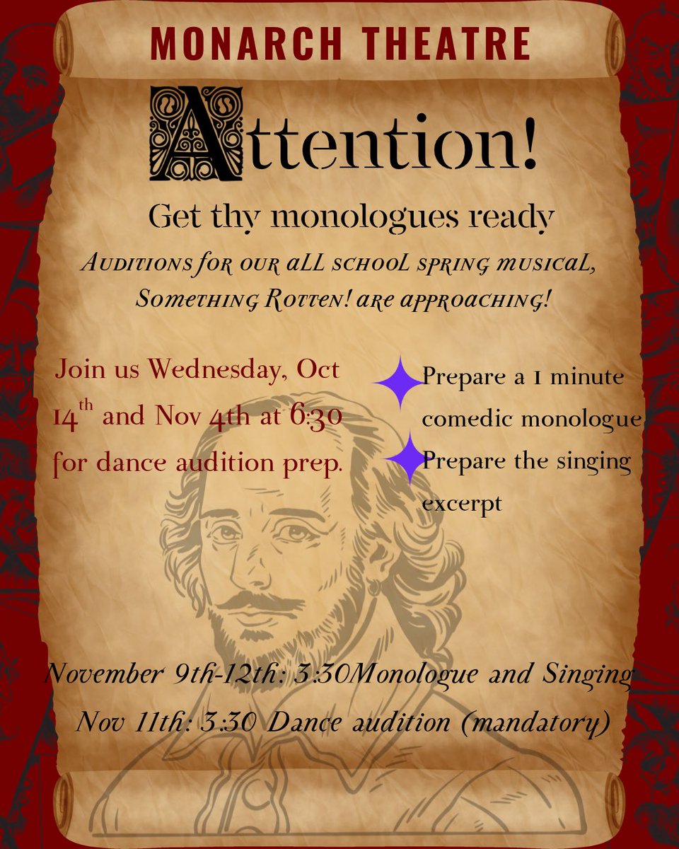 MonarchTheatre's tweet photo. Spring musical auditions are coming soon! https://t.co/UZa7COCLQ0
