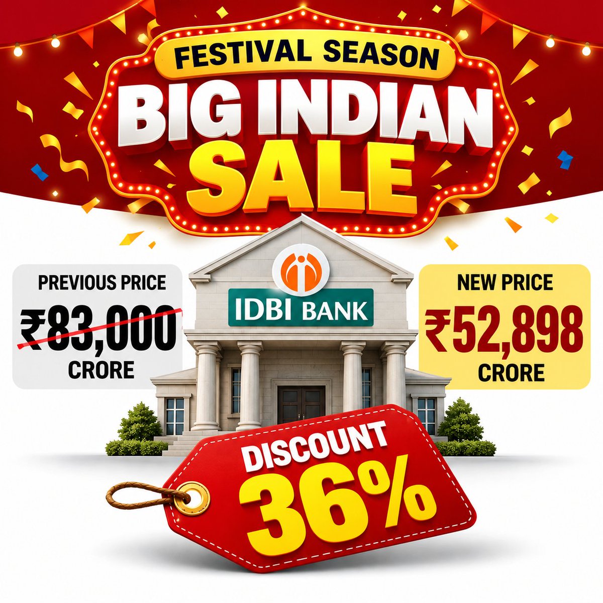 bankaffairs's tweet photo. Sale live now .. 

Aatma nirbhar Bharat .. 
Vikshit Bharat .. https://t.co/m1NjpZ3WbL