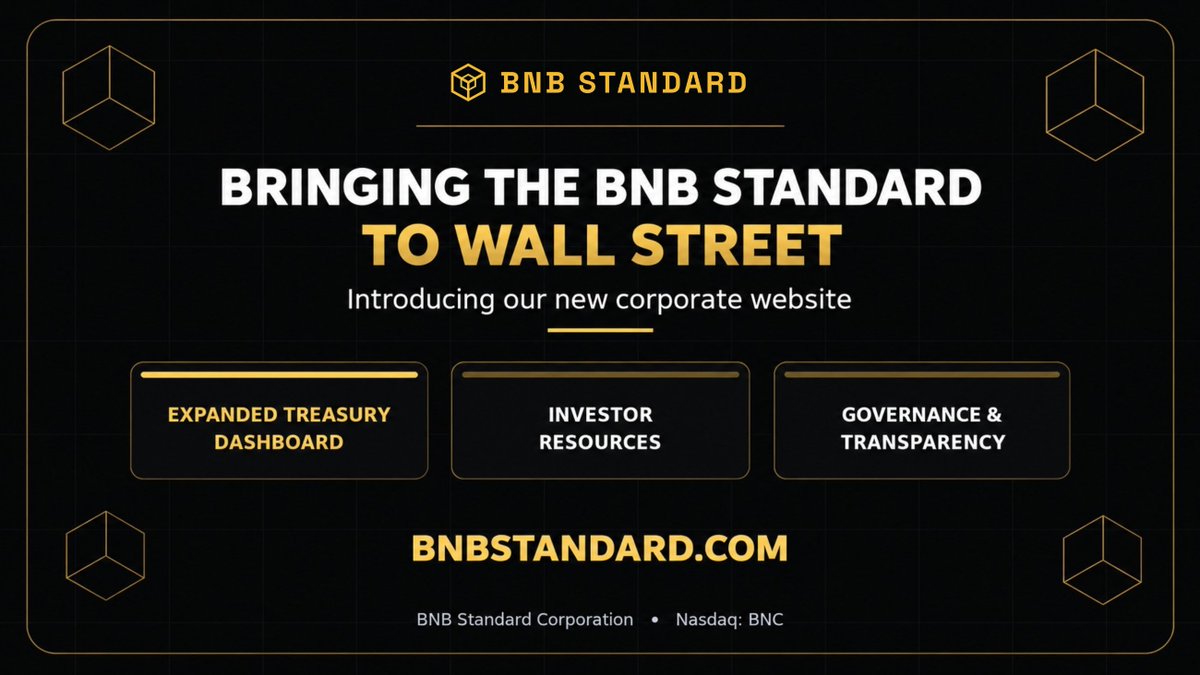 BNBStandard's tweet photo. 5/ We took the name BNB Standard because the ecosystem needs a public company that holds itself to one. Hold us to it. https://t.co/HhSZ3M26bv https://t.co/VpQUTQaiAS