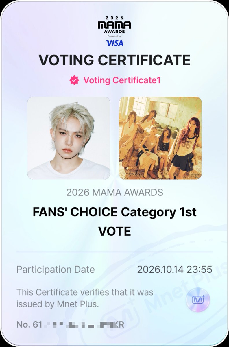 EvanVoting's tweet photo. [🗳] MAMA FANS CHOICE: EVAN×I-DLE Voting Collaboration (@idlecharts)

RESET! You may now cast your votes for October 15! 

Male Category: EVAN
Female Category: I-DLE

⚠️ Voting Reminder: only 1 vote per account per device per day.
🔗 Voting Link: https://t.co/WVMN7ppgAJ
🗓 Deadline: October 22, 11:59 PM KST

Kindly drop your voting proofs in the comment section below. 

#EVAN #에반 @h_evva_n @evan_officialJP