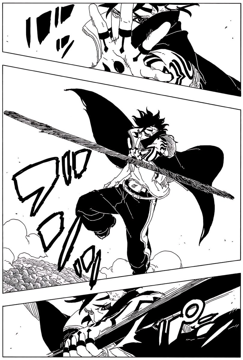 KawakiKun94442's tweet photo. The two best pages from Kawaki’s sneak peek!✨
#BORUTO #BorutoTwoBlueVortexch38 #kawaki https://t.co/mgxlo6MKjr