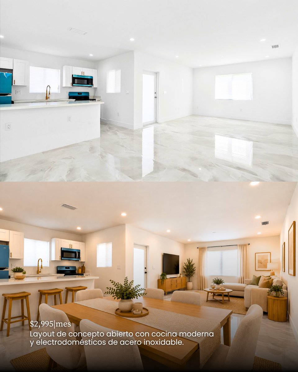sabizrealty's tweet photo. FOR RENT 🔑 $2,995|m
Nueva construcción en Miami sin HOA, aprobación rápida y proceso de aplicación flexible. 

📍 Miami, FL
🛏️ 3 Bedrooms 🛁 2 Bathrooms 
📐 1,500 Sq Ft 
🏗️ Built 2025
🚗 Driveway Parking · 🌿 Private Patio · No HOA · First Floor

📲(786) 600-0432 https://t.co/F3y4BtQvV0